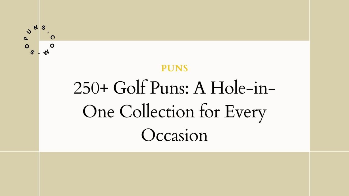 golf puns
