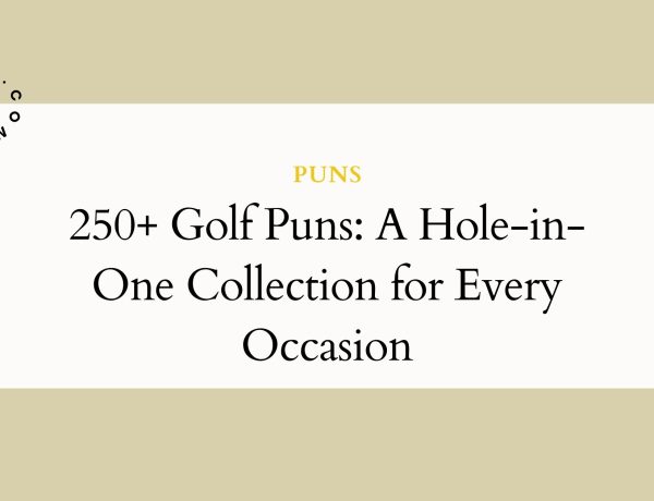 golf puns