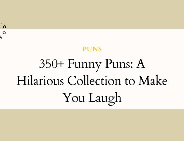 350+ Funny Puns
