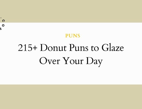 215+ Donut Puns