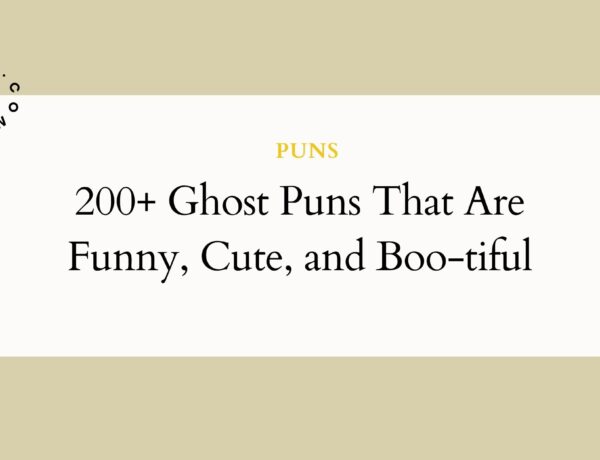 200+ Ghost Puns That Are Funny,